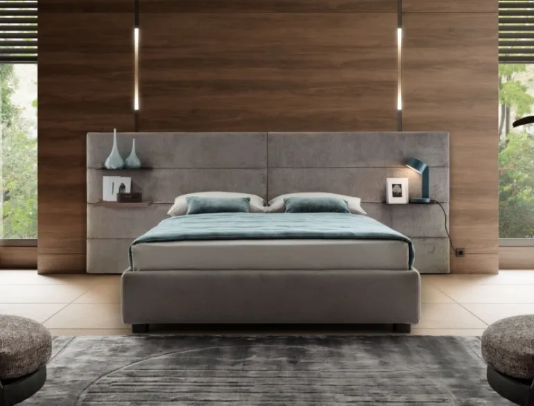 Letto con testiera Horizon di Le Comfort