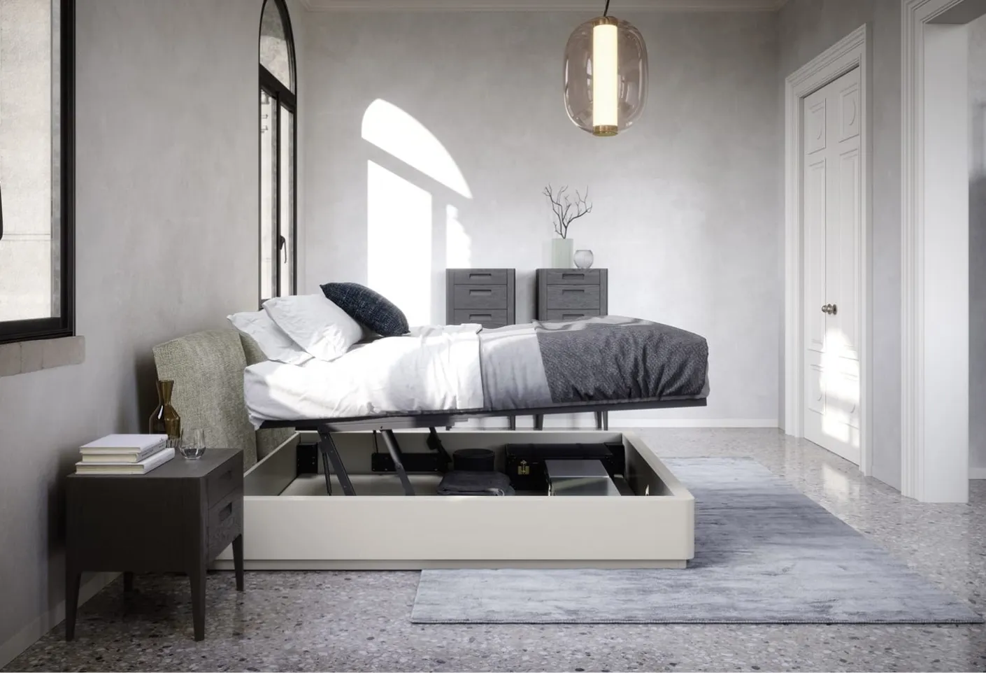 Letto Nido con box contenitore di Novamobili