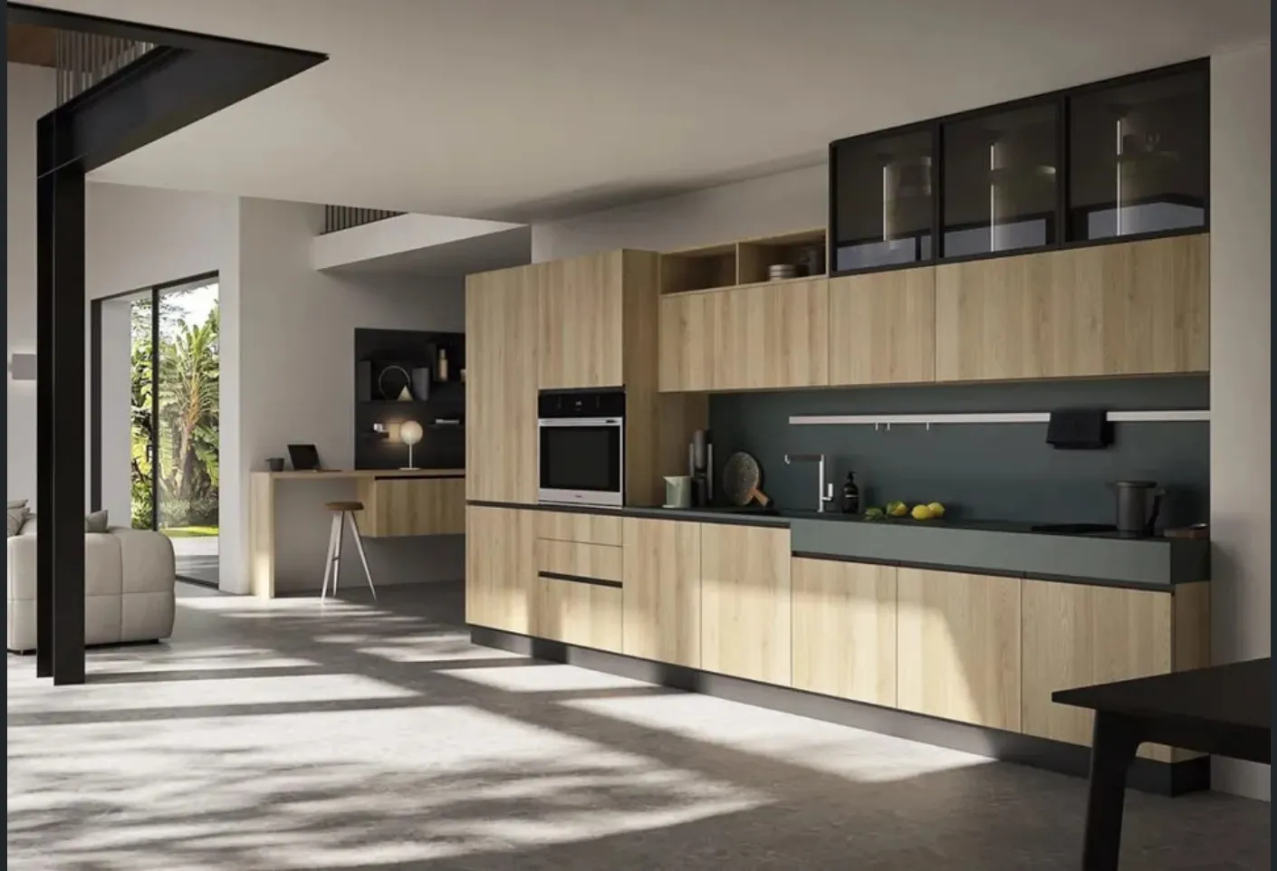 Cucina Moderna lineare Updesign 05 di Ar-Tre