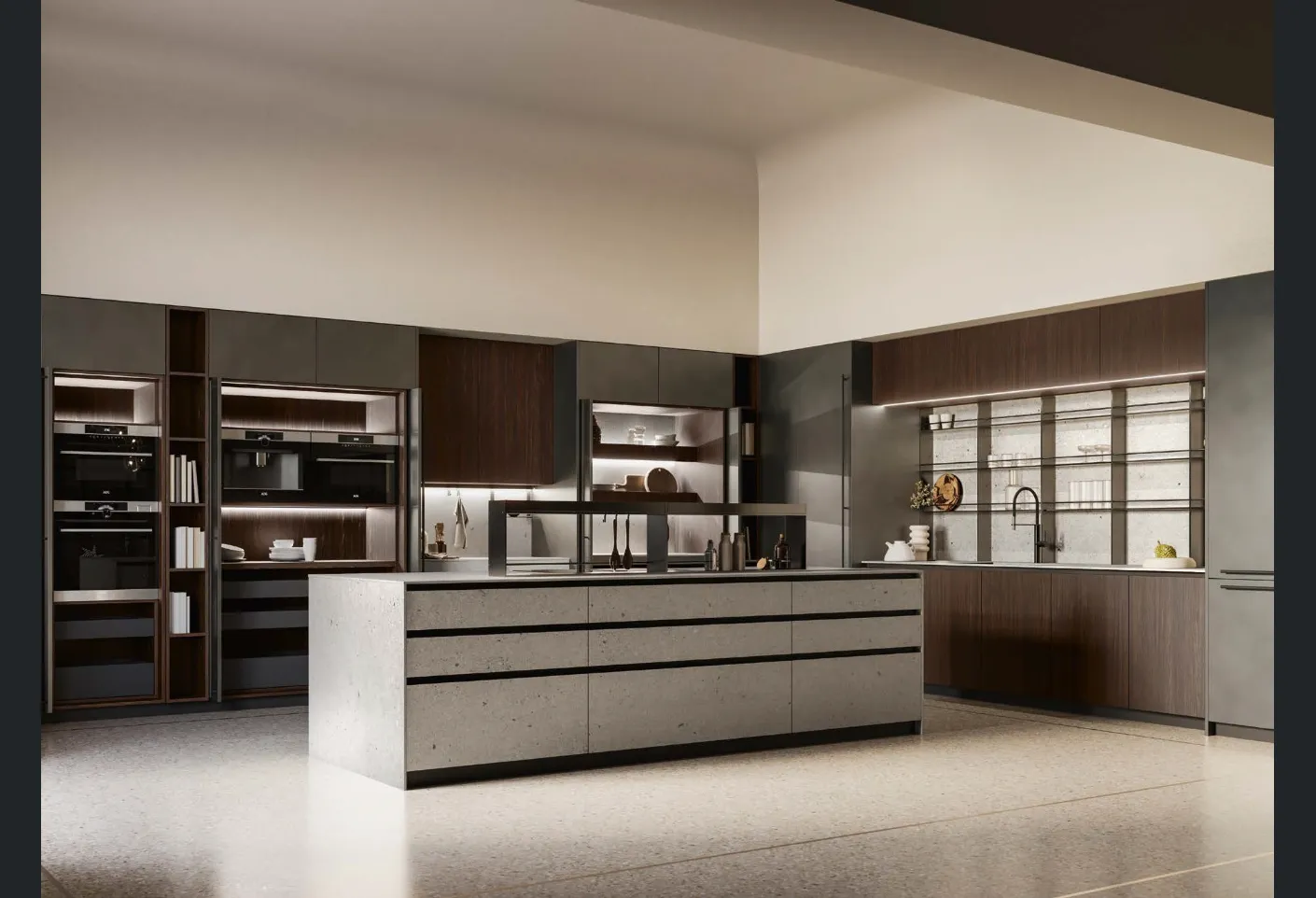 Cucina Moderna Aspen D23 di Doimo Cucine