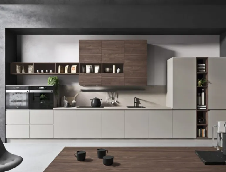 Cucina Moderna lineare Flo Evo 01 di Ar-Tre