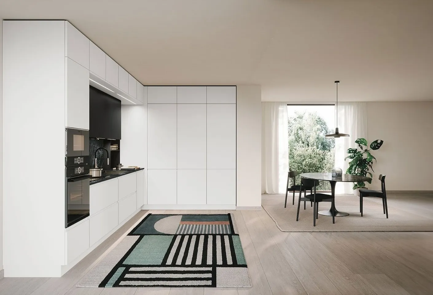 Cucina Moderna angolare Joy 01 di Forma Cucine