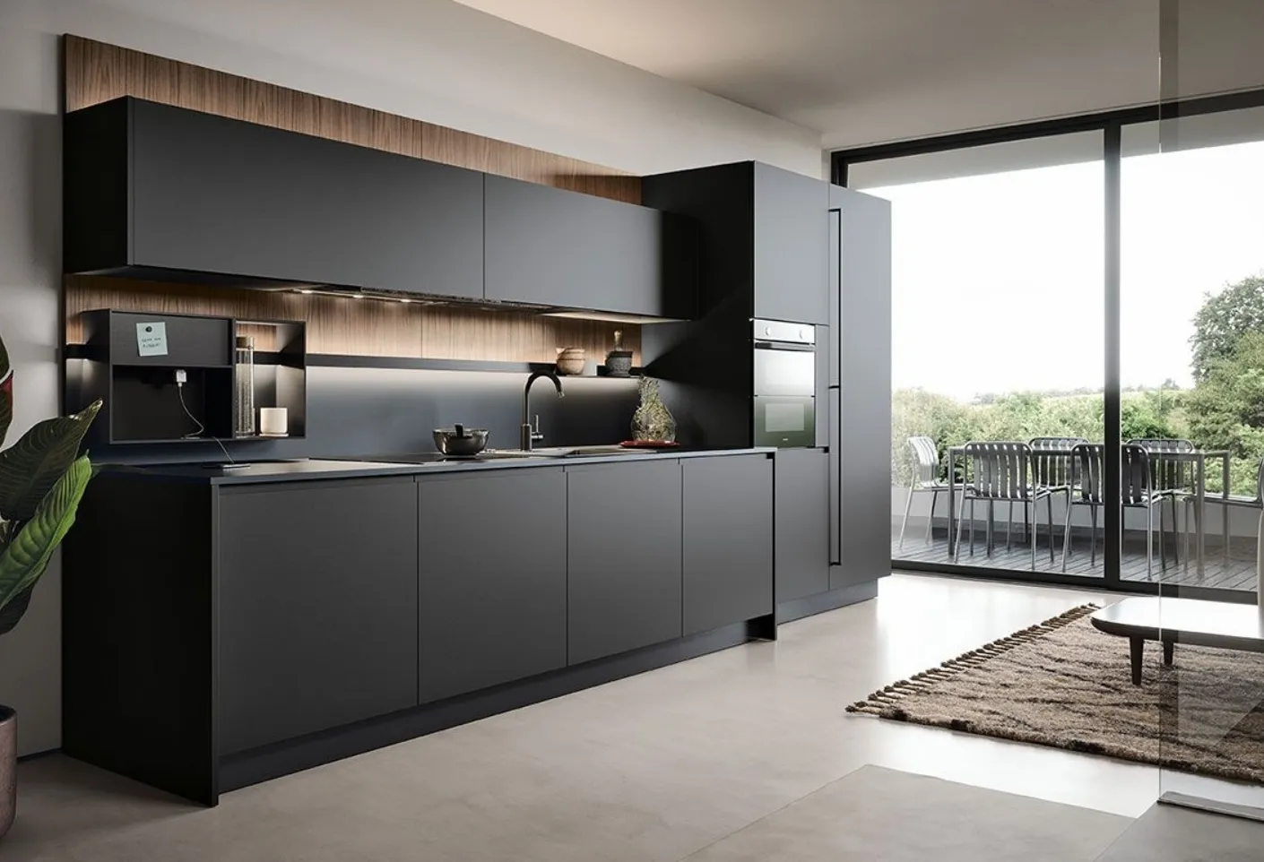 Cucina Moderna lineare Joy 03 di Forma Cucine