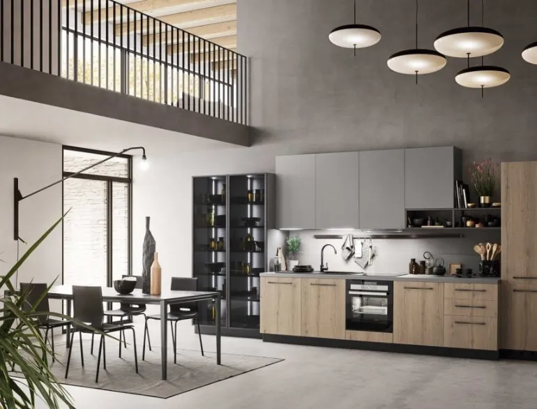 Cucina Moderna lineare Sky 06 di Ar-Tre