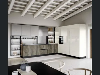 Cucina Moderna angolare Trend Maniglia Home 01 di Forma Cucine