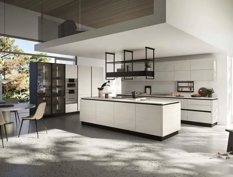 Cucina Moderna con isola Updesign 10 di Ar-Tre